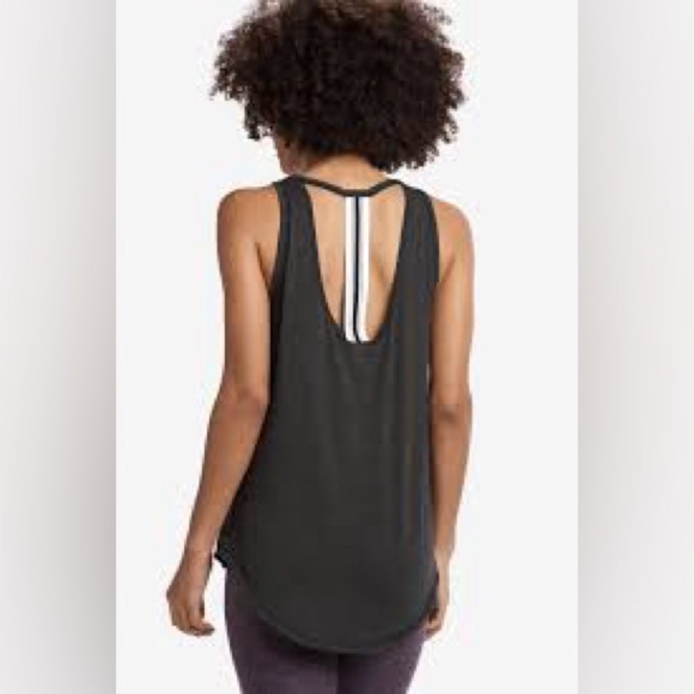 Lole Assent Tank—Black Heather—Medium